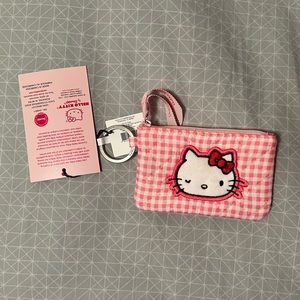 NWT Vera Bradley × Hello Kitty Zip ID case